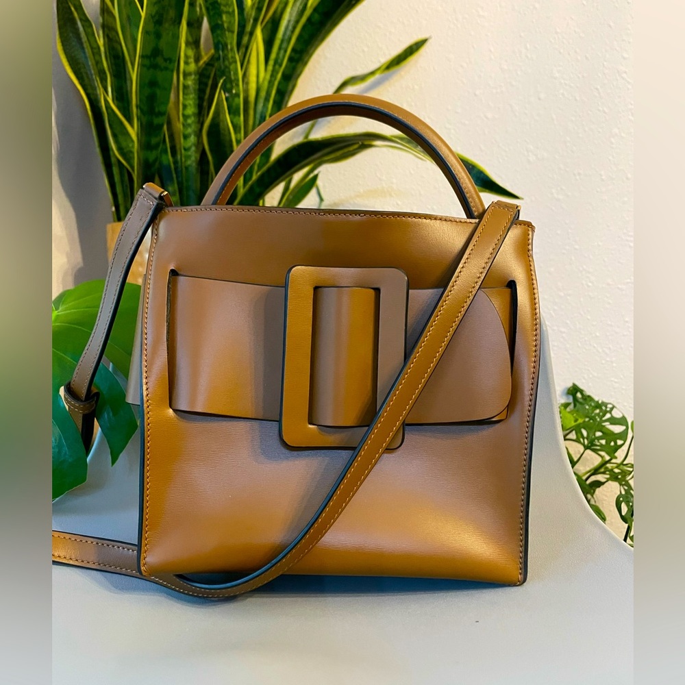 Authentic BOYY Brown Devon 21 Top Handle Bag Retail 1,560$